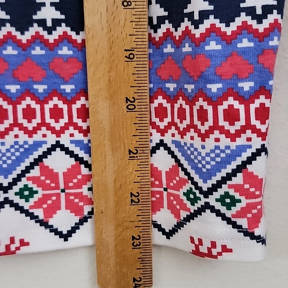 Land's End Cotton Christmas Pajama Top (Top only) Christmas 16